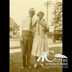 Elzéar Bachand et Sylvia Mercier