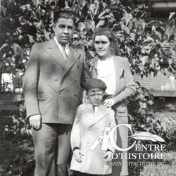 Famille Raoul Morin et Thérèse Nichol